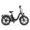 Bicicleta Elétrica Ovivo C2 Pro - Motor 250W Bateria 48V18ah 20 polegadas Freios Hidráulicos Preto