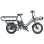 Bicicleta Elétrica Fafrees Ff20 Cuv 250w 48v24ah 20" Freios Hidráulicos Azul