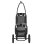 Anhänger für Fahrräder Sepnine 8009t, 20kg Max, Aluminium, Faltbar, Räder 30,48cm - Schwarz