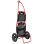 Fahrradanhänger Klappbar Sepnine 8009t 20kg Aluminium Räder 30,48cm Rot