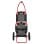 Fahrradanhänger Klappbar Sepnine 8009t 20kg Aluminium Räder 30,48cm Rot