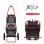 Fahrradanhänger Klappbar Sepnine 8009t 20kg Aluminium Räder 30,48cm Rot