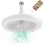 Deckenventilator mit Licht Autrucker E27 Leise Fernbedienung