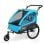 Anhänger für Kinderfahrräder Sepnine Bt920 – 2 Kinder, Faltbar - Blau