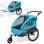 Anhänger für Kinderfahrräder Sepnine Bt920 – 2 Kinder, Faltbar - Blau