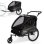 Anhänger Kinder Sepnine BT920 2 Kinder Faltbar Schwarz