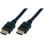 Cable HDMI MCL MC385-1M 1 m 2.0 4K Noir