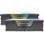 Mémoire RAM Corsair Vengeance RGB 32Go 2x16Go DDR5 6000MHz CL28 AMD EXPO Multicolore