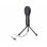 Microfono DeLOCK 65939 USB omnidirezionale con supporto pieghevole nero