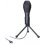 Microfono DeLOCK 65939 USB omnidirezionale con supporto pieghevole nero