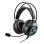 Auriculares Sharkoon SGH20 con cable USB 2.0 para gaming con iluminación negra