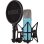 Micrófono Rode NT1 Signature XLR cardioide con filtro antipop azul