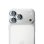 Protection d'objectif 3MK HARDY Lens Pro pour iPhone 17 Pro / Pro Max, verre trempé, couleur orange