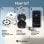 Anello intelligente RingConn Gen 3 Argento Taglia 15 Bluetooth IP68 Autonomia 14 giorni iOS/Android Titanio