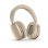 Auriculares Music Sound Aurix inalámbricos Bluetooth con cancelación de ruido, audio espacial y micrófono, blancos
