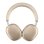 Auriculares Music Sound Aurix inalámbricos Bluetooth con cancelación de ruido, audio espacial y micrófono, blancos