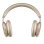 Auriculares Music Sound Aurix inalámbricos Bluetooth con cancelación de ruido, audio espacial y micrófono, blancos