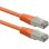 Netzwerkkabel Roline S/FTP Cat6 PoE 5 m orange