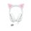 Auriculares Razer Kraken Kitty V2 com cabo USB som 7.1 virtual RGB branco