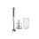 Batidora de inmersión Braun MultiQuick 7 MQ7020 WH 1000 W Blanco