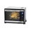 Minibackofen Rommelsbacher BGE 1580/E 30L 48,5cm Umluft Grill Touch Schwarz Edelstahl