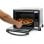 Minibackofen Rommelsbacher BGE 1580/E 30L 48,5cm Umluft Grill Touch Schwarz Edelstahl