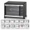 Minibackofen Rommelsbacher BG 1550 30L 48,5cm Grill 1550W Schwarz