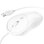 Ratón HOCO GM13 USB tipo A 1600 DPI Blanco Ambidextro Cable