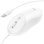 Ratón HOCO GM13 USB tipo A 1600 DPI Blanco Ambidextro Cable