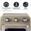 Airfryer Ariete 4632CR 16L 1400W met Timer en Roterende Mand