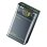 Batteria esterna WEKOME WP-321 20000 mAh Caricatore wireless Nero Trasparente