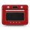 Horno Sobremesa Smeg COF01RDEU 30L 51cm con Vapor AirFryer Grill Rojo