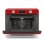 Horno Sobremesa Smeg COF01RDEU 30L 51cm con Vapor AirFryer Grill Rojo