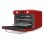 Horno Sobremesa Smeg COF01RDEU 30L 51cm con Vapor AirFryer Grill Rojo