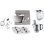 Küchenmaschine Kenwood Chef KVC 3150S 4,6 L Silber 1000 W