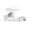 Batidora de inmersión Unold M 200 Superbox 200 W Blanco