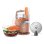 Robot de cocina Kenwood MultiPro Go FDP22.130RD 1,3 L Rojo 650 W