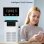 Purificateur d'air HEPA Ions négatifs Filtre charbon Aromathérapie Silencieux pour grande pièce