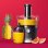 Exprimidor NutriBullet NBJ100G Giratorio 800W 1,5L Negro/Gris