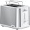 Tostapane Braun HT 1510 2 fessure 8 regolazioni acciaio inossidabile bianco