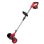 Cortacésped Inalámbrico 1500W 12000rpm Plegable con 3 Cuchillas y 2 Baterías