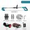 Cortacésped Eléctrico Inalámbrico 1500 W 12.000 RPM Plegable y Ajustable