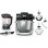 Robot de cocina Bosch Serie 6 MUMS6ZS17 5,5 L 1600 W Negro Acero inoxidable