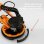 Lijadora Eléctrica Para Paneles De Yeso 1390w 215mm Con Extracción De Polvo Led Y Mango Telescópico