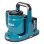 Hervidor inalámbrico Makita KT001GZ 0,8 L Negro/Azul Sin cables