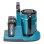 Hervidor inalámbrico Makita KT001GZ 0,8 L Negro/Azul Sin cables