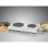 Piastra di cottura Rommelsbacher THS 2590 2 zone 2500W Bianca