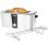 Tostadora Unold Design Dual 4 rebanadas 1350 W Negro/Blanco