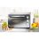 Minibackofen Rommelsbacher BGS 1400 22L 43cm Grill Schwarz Silber