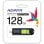 Clé USB ADATA UC300 128 Go USB Type-C 3.2 Gen 1 coulissante noire verte